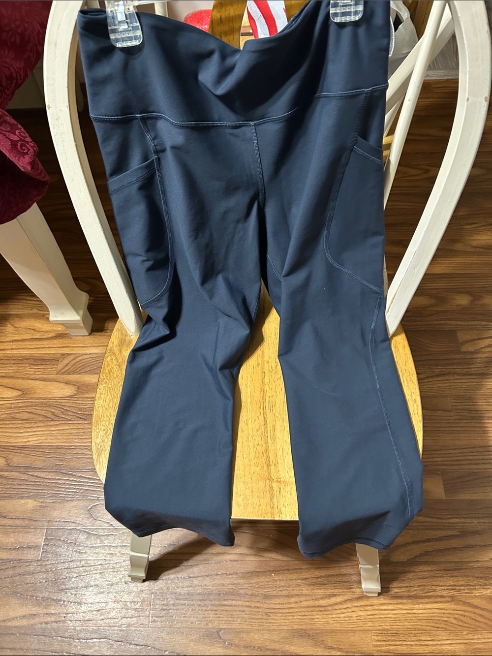 Old Navy Women's Navy Leggings with Side Pockets